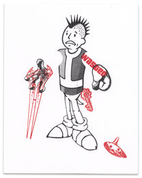 "Fallout Sonic" CE Mini Print