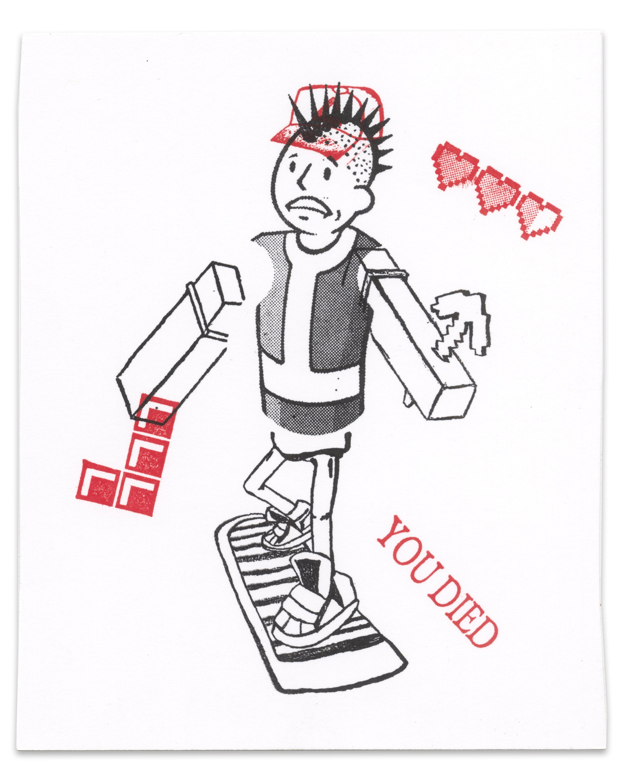 "Fallout Surfer" CE Mini Print