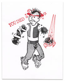 "Fallout Skater" CE Mini Print