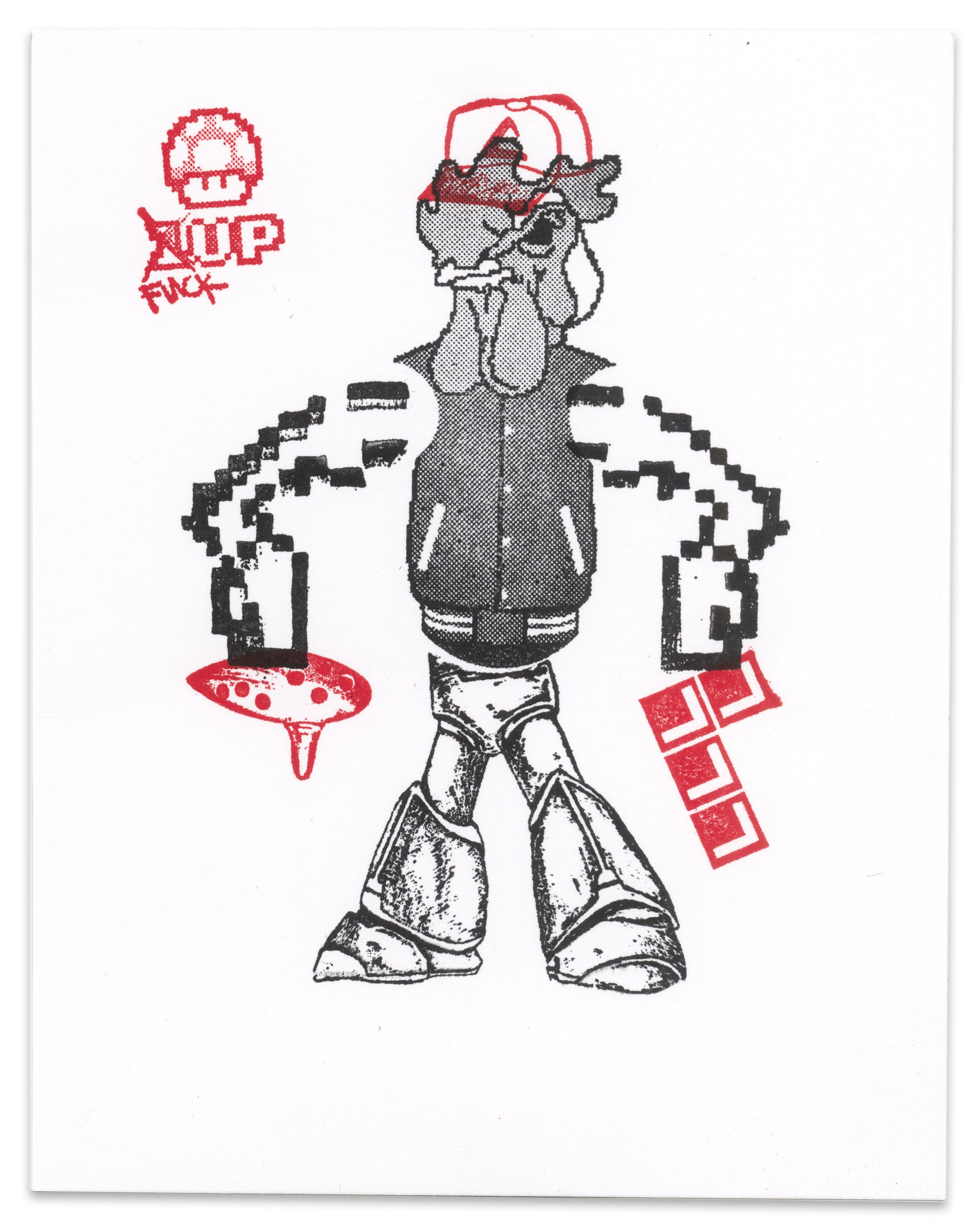 "Mega Bird" CE Mini Print