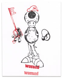 "Sonic Toad" CE Mini Print