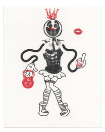 "Buff Babe 1" CE Mini Print