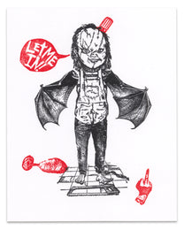 Mini impresión CE «Chucky Bat»