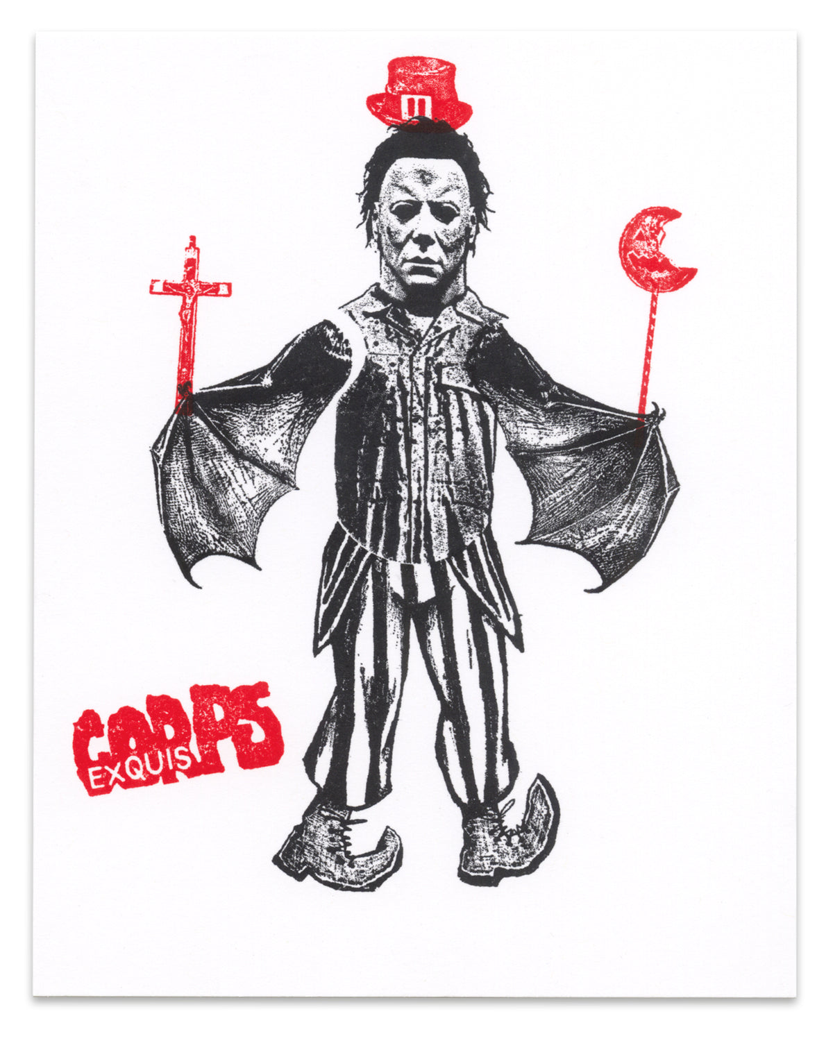 "Beetlejuice Myers" CE Mini Print