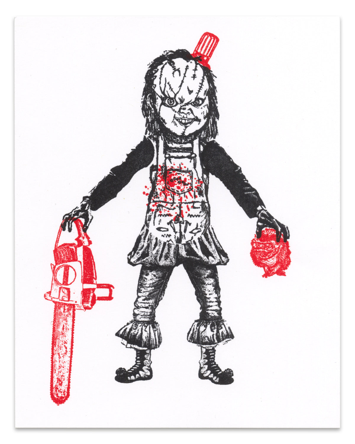 "Chuckenstein" CE Mini Print