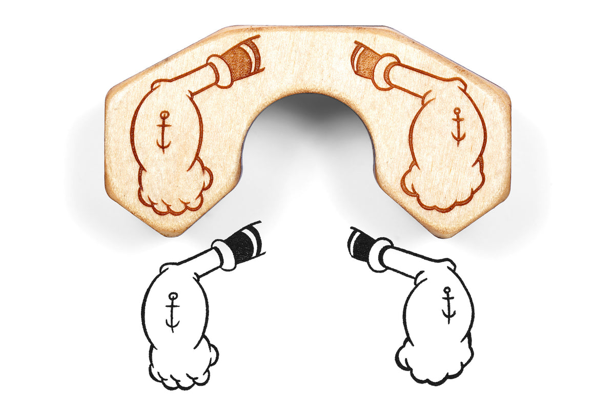 Tampon pour bras « Popeye »