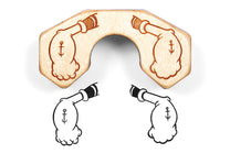 Tampon pour bras « Popeye »