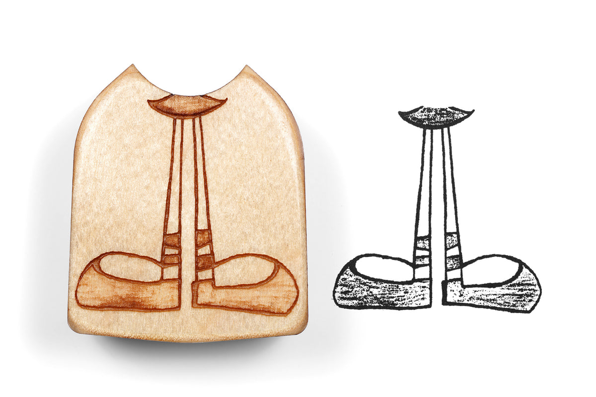 “Dee Dee” Legs Stamp