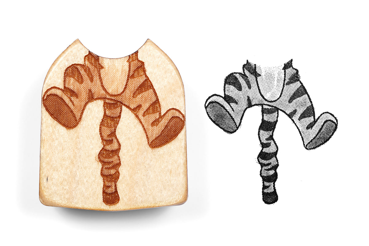 “Tigger” Legs Stamp