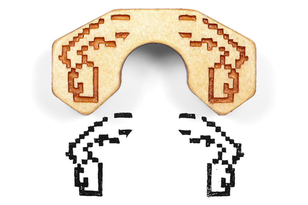 Sello de brazos “8-bit Kong”