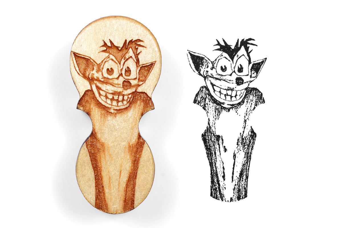 Tampon pour le corps « Crash Bandicoot »