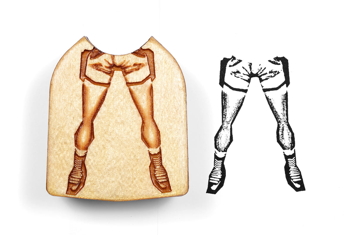 Tampon « Jambes de Lara Croft »
