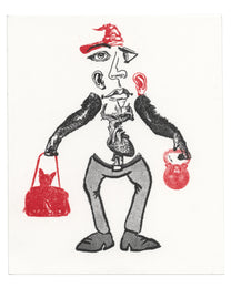 "Organ Monkey 1" CE Mini Print