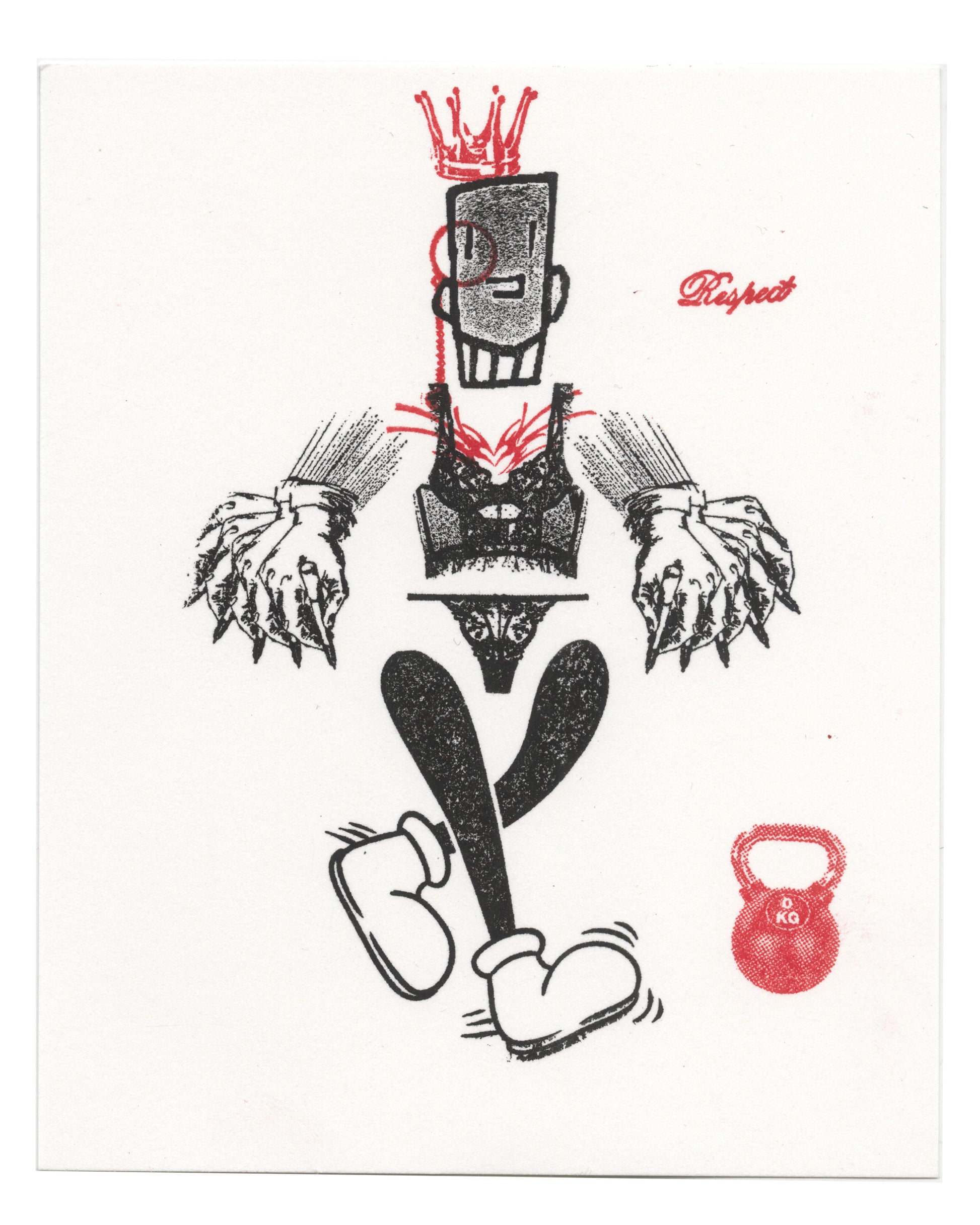 "Sexy Hands 1" CE Mini Print