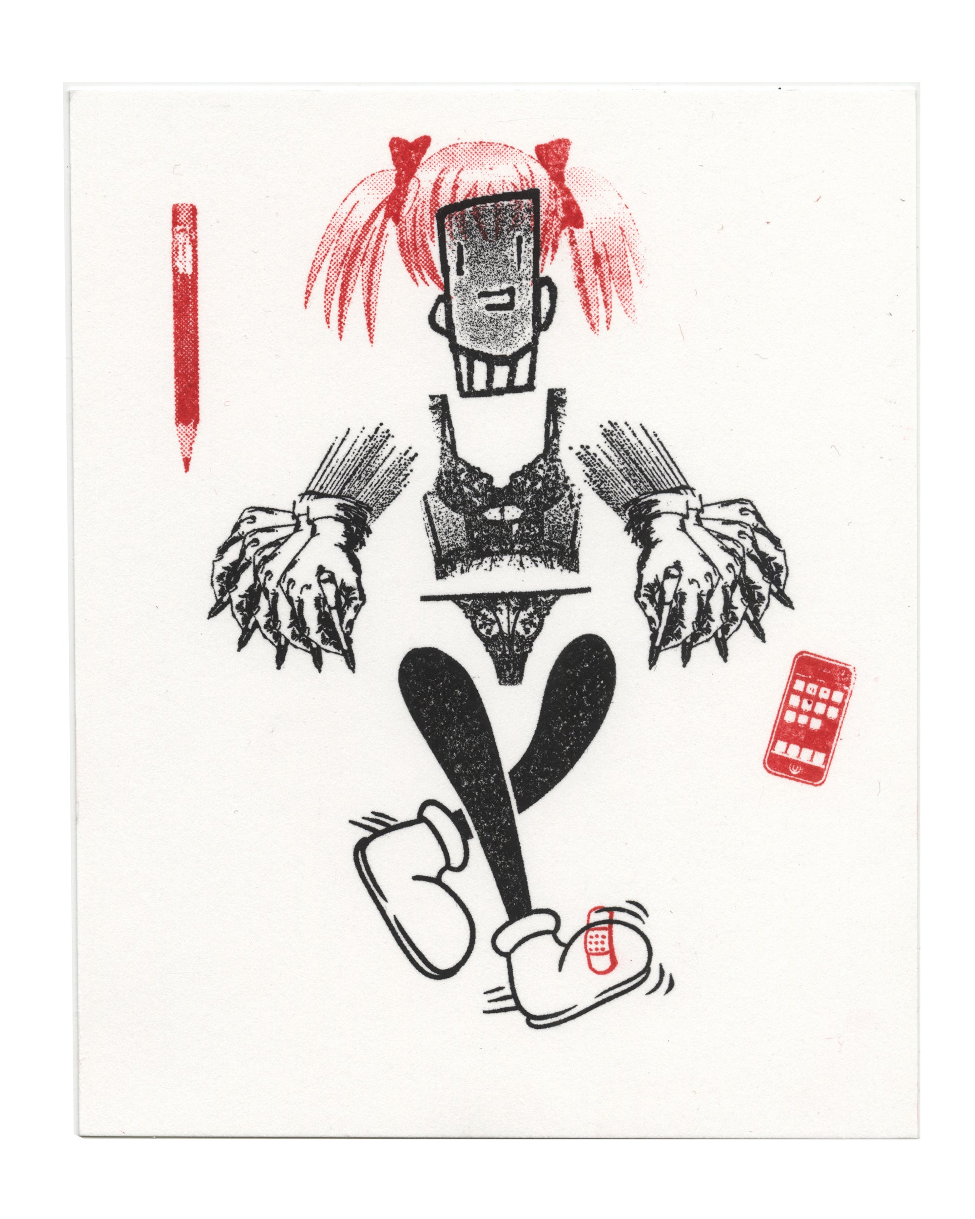 "Sexy Hands 2" CE Mini Print